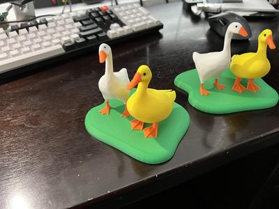 Duck and Goose figure