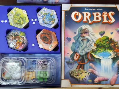 Orbis board game insert