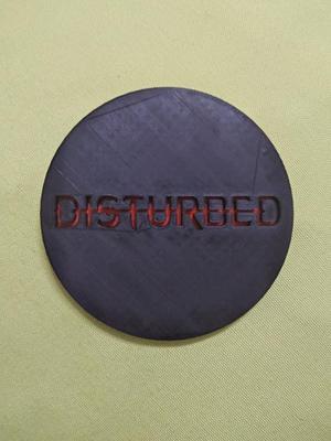 Disturbed band coaster