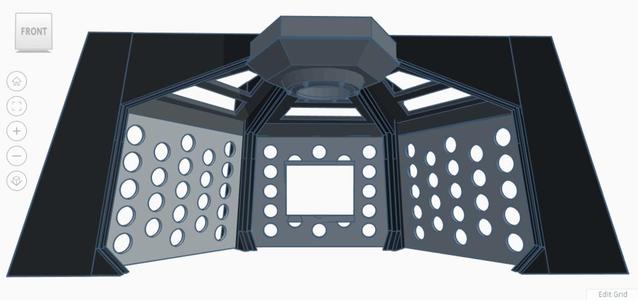 Season 27 TARDIS control Room