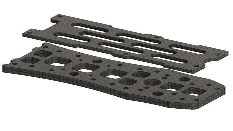 Armattan Rooster Extended Top and Bottom Plates