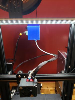 Top crossbar mount for Ender 3/pro