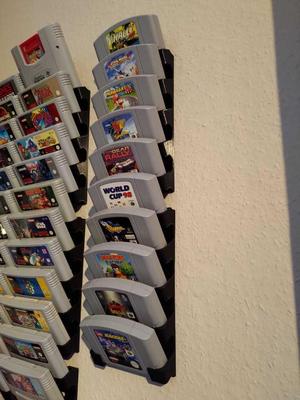 Nintend 64 Game Cart Wall Holder