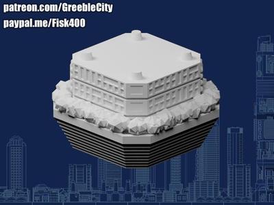 GreebleCity Cyberpunk: Hanging Gardens (Did I mention I have a Patreon?)