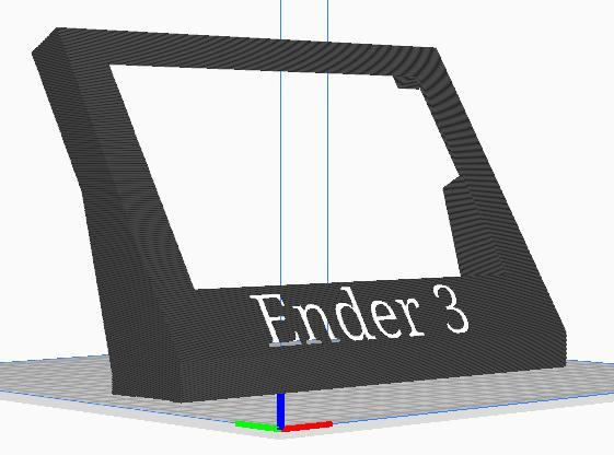 Off-brand 7" Screen Raspberry PI mountable frame