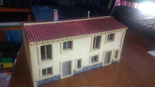 Spanish village house