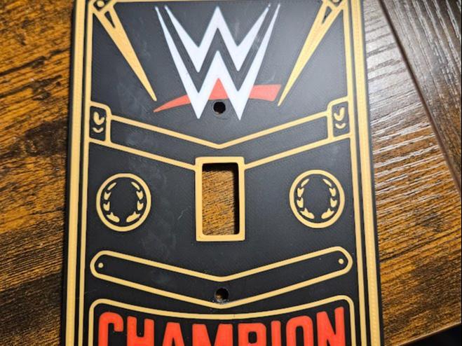 WWE Light switch cover (Standard US Size)