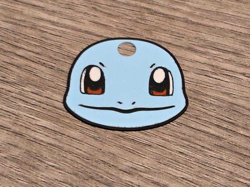 Squirtle Pokémon Bookmark Childrens Minimalist Design