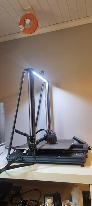 Ceiling spool holder