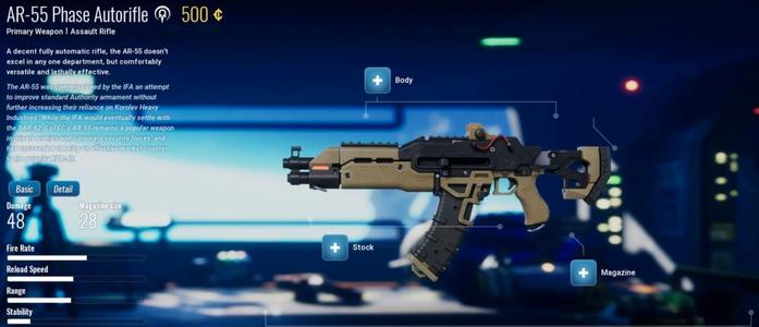 Co-Tec AR-55 from The Cycle: Frontier