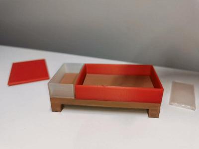 Minecraft Bed Secret Storage