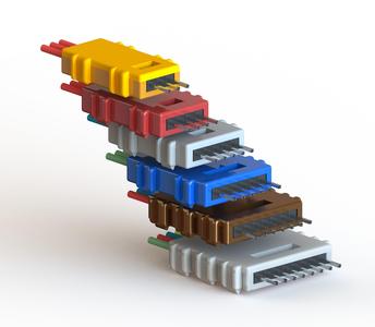 CONNECTORS Edition 3-8 PIn Dupont Jumper-Cable