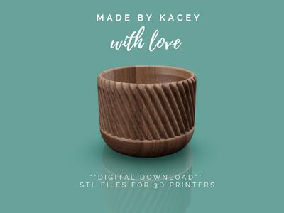 Pot Planter Design for a Succulents, Bonsais, and Various Plants - Instant Download - Misc 17