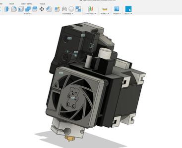 E3D Hemera Fan Guard