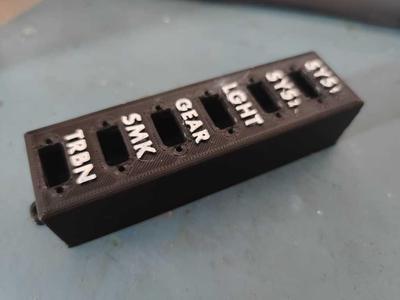 6 X XT60 connectors mount