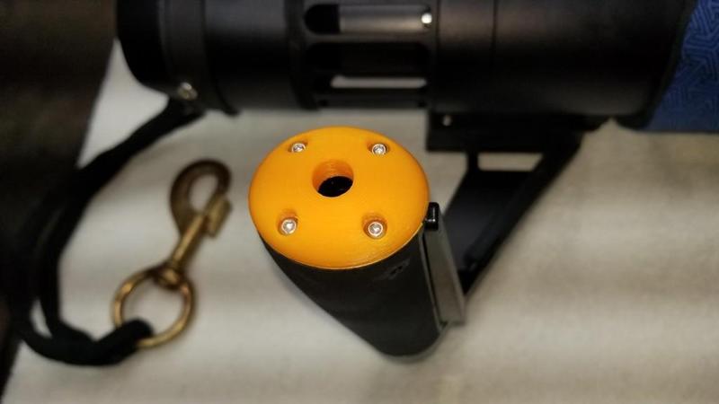 ScubaJet PRO - Dual Handle End Cap