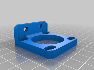 adjustable stepper mount for 2040 extrusion
