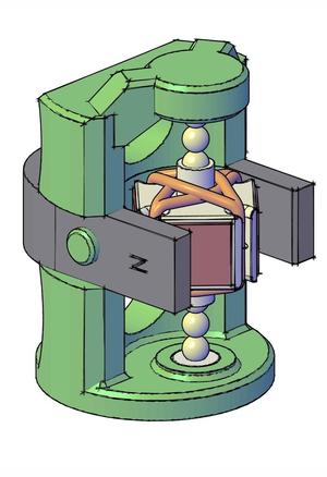 Vertical Solar Motor