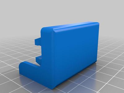 Ender 3 Pro Rail Cover v3 with looser click on clips for a better fit