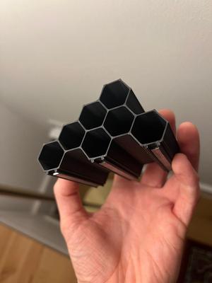 Shrimp Tubes with Aqua One Plant Weight Rails