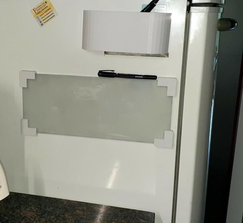 FRIDGE NOTEBOOK, FRIDGE NOTEBOOK, GLASS BOARD, NOTEBOOK