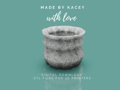 Office & Home Vase Design for a Flowers - Instant Download - Vase 1