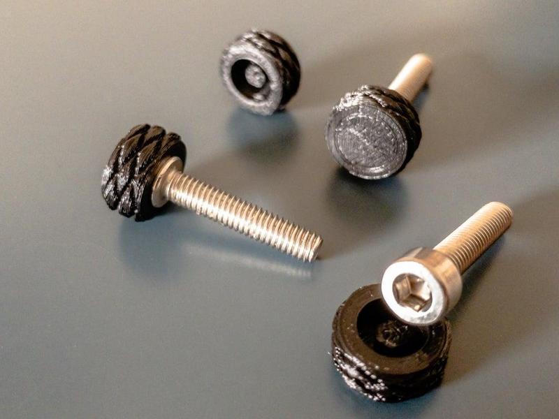 M4 Allen (Hex/Inbus) Socket Thumb Screw Knob Cap