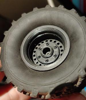 A Better WPL Dually Wheel (with front wheel)