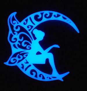 Fairy Moon window /wall art