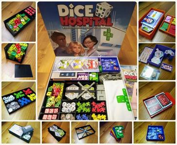 Dice Hospital Organizer (incl. Expansion)