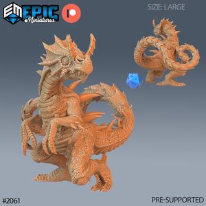 Chameleon Raptor ‧ DnD Miniature ‧ Tabletop Miniatures ‧ Gaming Monster ‧ 3D Model ‧ RPG ‧ DnDminis ‧ STL FILE