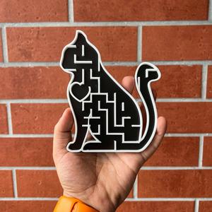 Cat heart maze