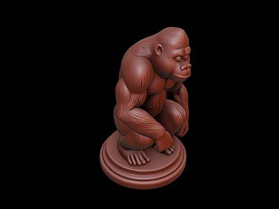Orangutan Animal Figure Printable
