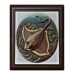 Stingray animal wall art relief wall decor
