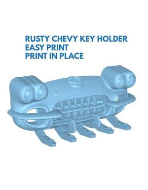 WALL KEY HANGER CHEVY EASY PRINT