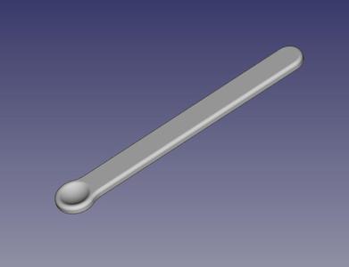 Cosmetic spatula