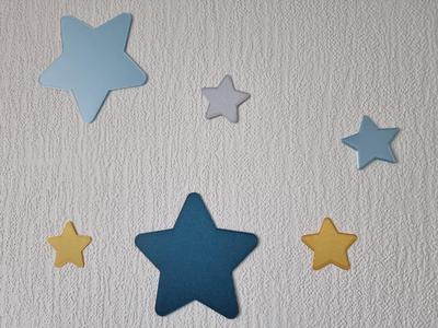 Children's Room Wall Decoration: Stars