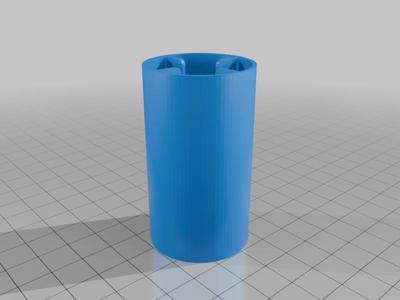 AA Batterie auf LR20 Adapter