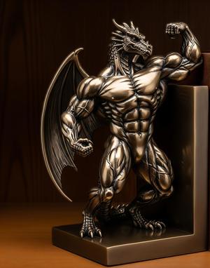 Dragon Gym Warrior – Epic 3D Printable Figurine