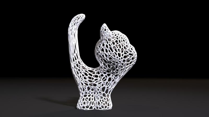 Figurine kitten