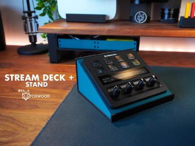 Stream Deck Plus + Stand By Foxwood