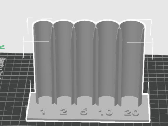 Mincer for Czech crowns V2