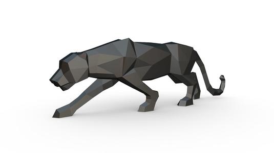 black panther figure