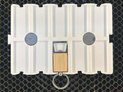 Bottle Opener Keychain Engraving Jig