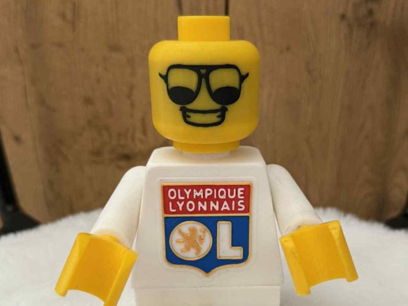 20cm tall Lyonnais Olympic character