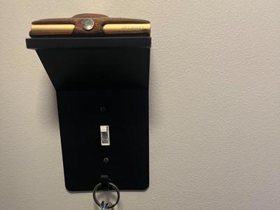 light switch shelf
