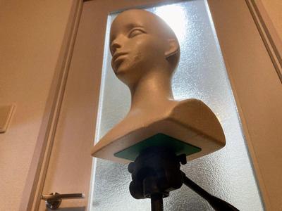 mount for DAISO mannequin head