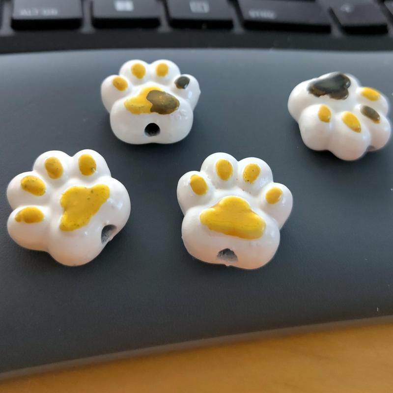 Cat Paws Hoodie Beads