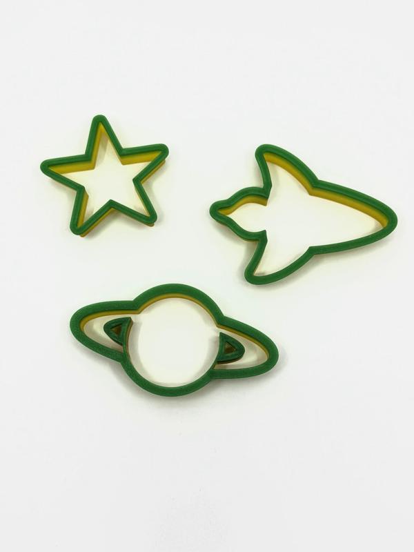 Playdough Cutters - Space Themed Pack