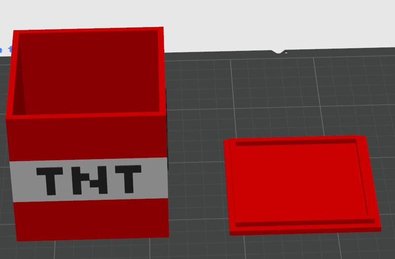 Minecraft TNT Box